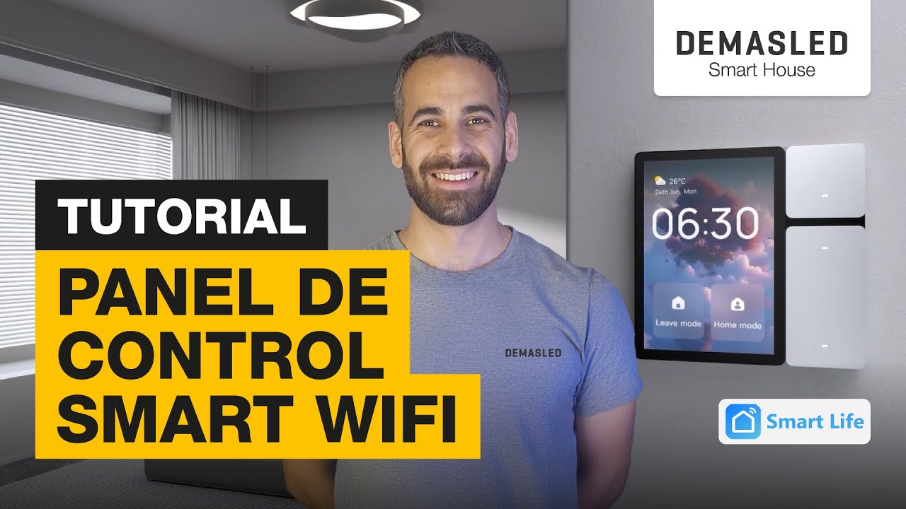Transforma tu casa en un hogar inteligente con este Panel Smart WIFI