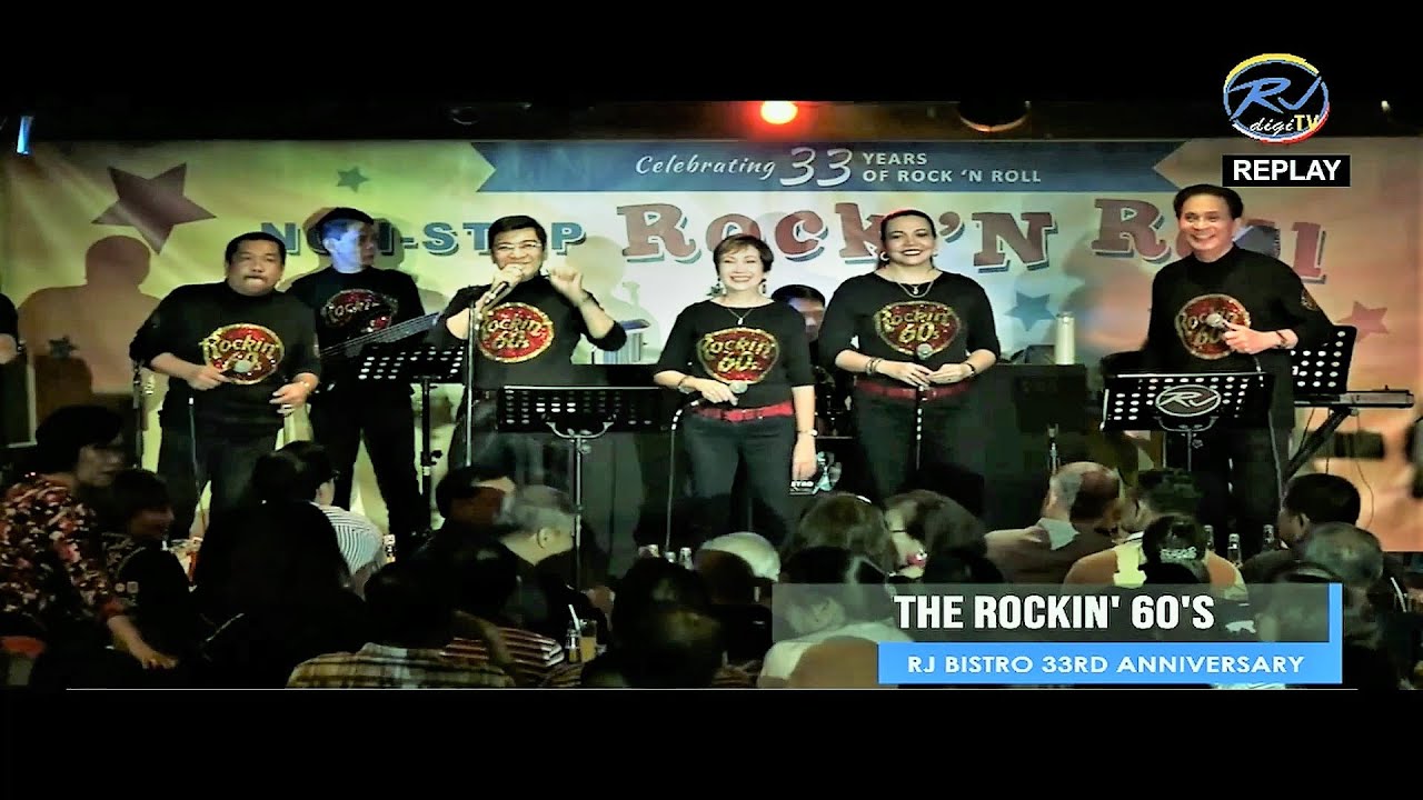 RJ Bistro 33rd Anniversary July 2019 with Rockin 60s