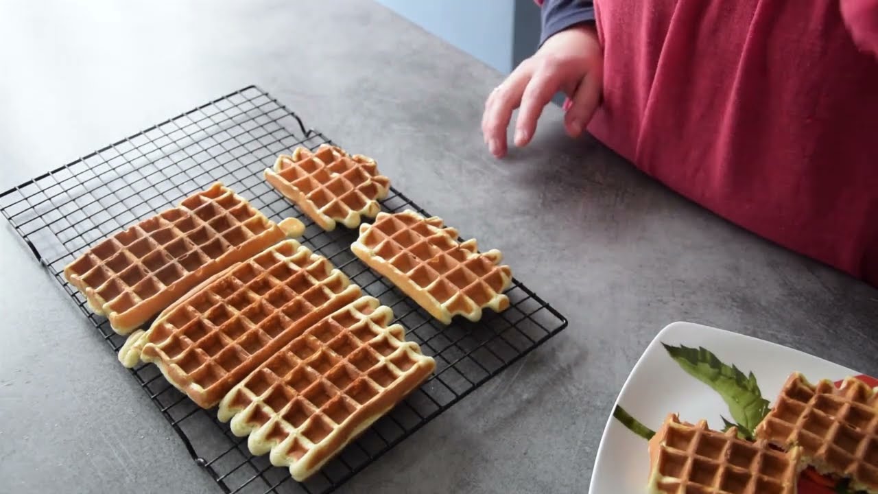 Des gaufres sans oeufs 🧇🧇🧇
