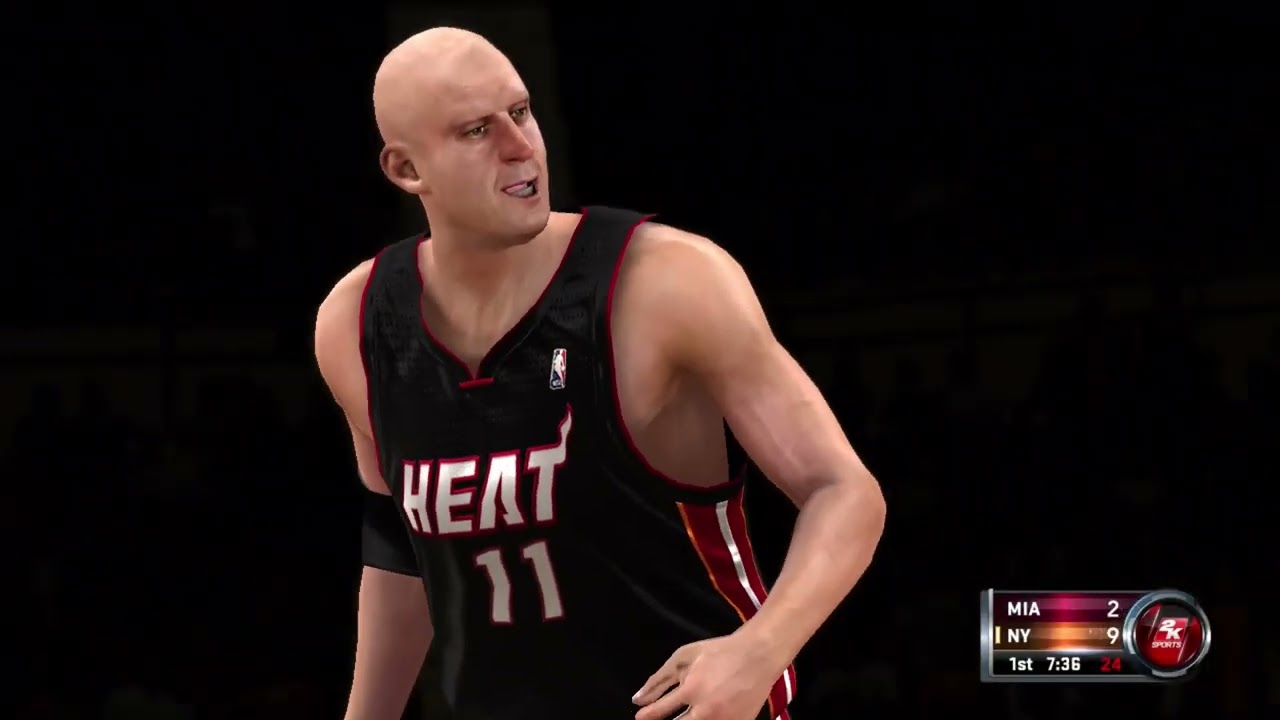 NBA 2K12 Gameplay - Miami Heat vs New York Knicks