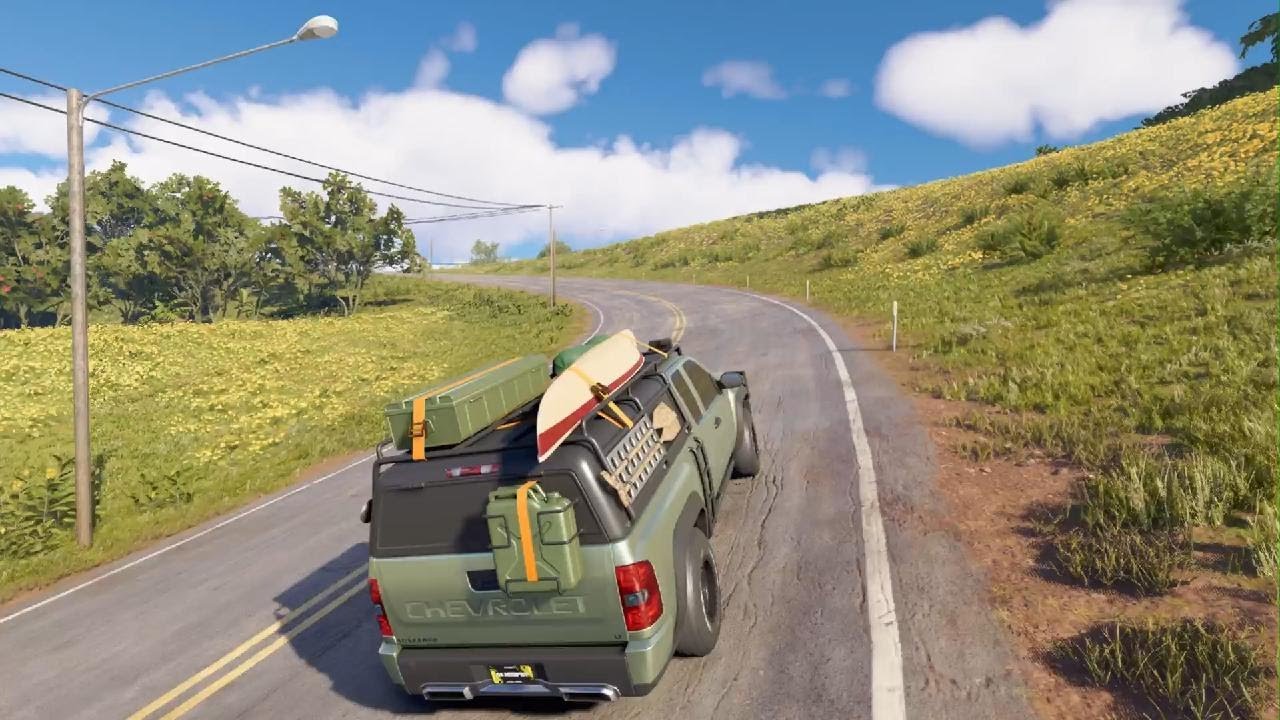 Offroading in a chevy 1500