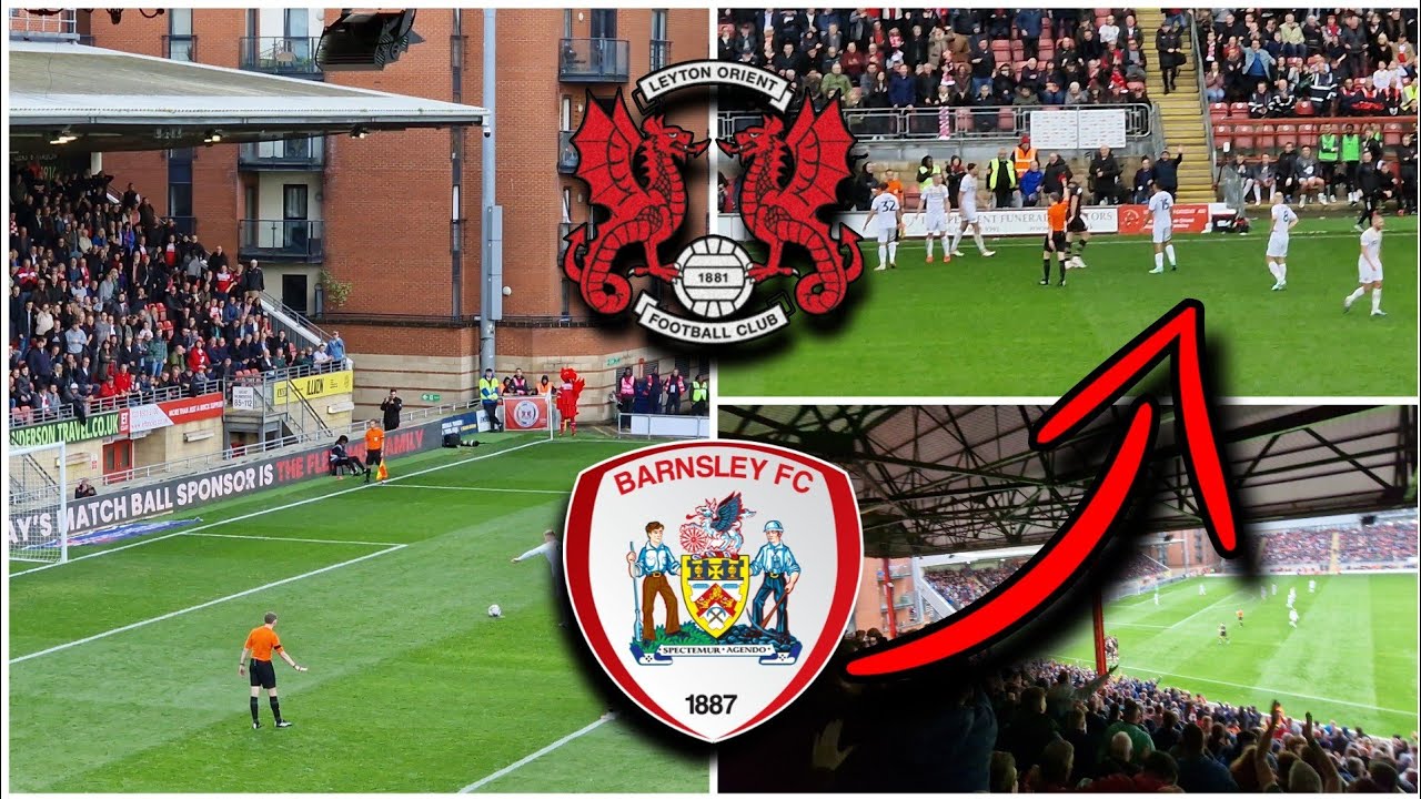 RED CARD, PENALTY DRAMA AND ABSOLUTE SCREAMER GOAL!/ Leyton Orient Vs Barnsley Vlog!