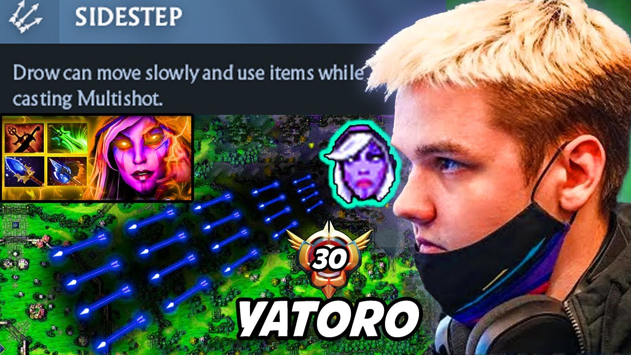Y A T O R O - DROW RANGER SICK PLAY DOMINATES 14k MMR GAME