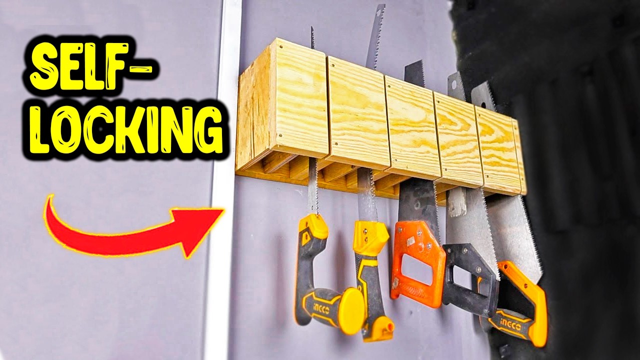 Hand Saw Holder | DIY | Quick and Easy