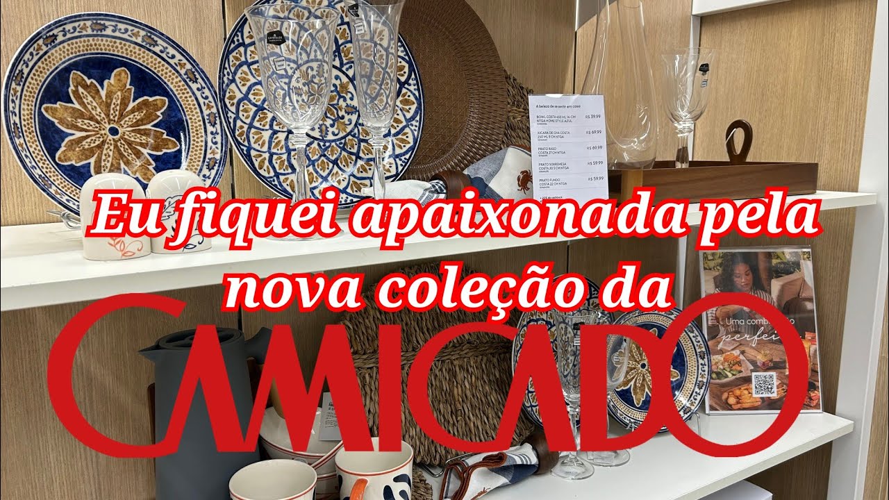EU FIQUEI APAIXONADA PELA NOVA COLEÇĀO DA CAMICADO.