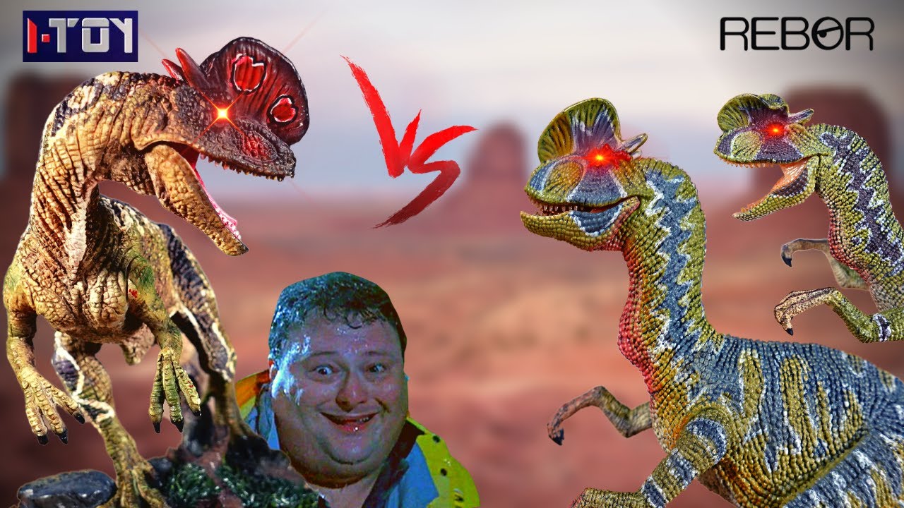 Dilophosaurus I-Toy vs Rebor - SFIDONE !!
