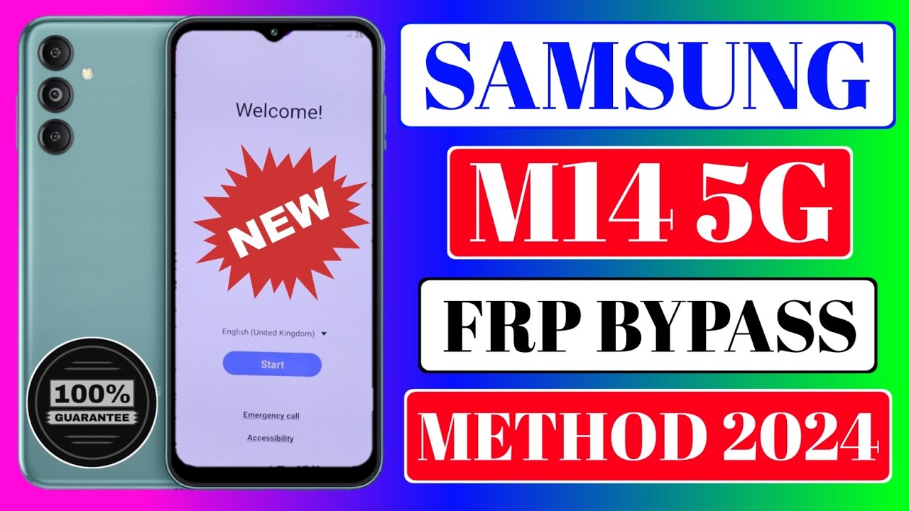 Samsung M14 Frp Bypass 2024 | Google Account Remove Android 13/14