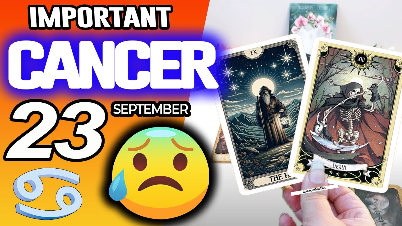Cancer ♋❌IMPORTANT🚨DON'T TRUST ANYONE😰 horoscope for today SEPTEMBER 23 2025 ♋ #cancer tarot