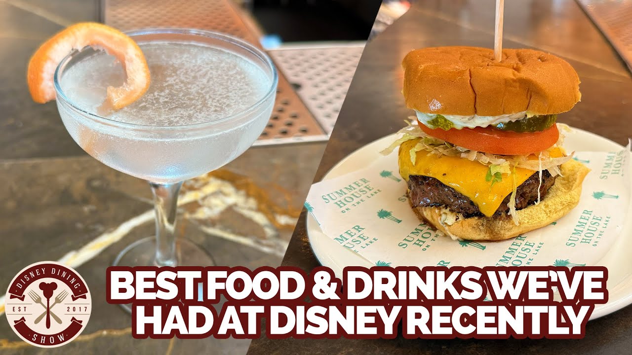 ЛУЧШИЕ блюда и напитки, которые мы пробовали в Walt Disney World за последнее время | Disney Dini...
