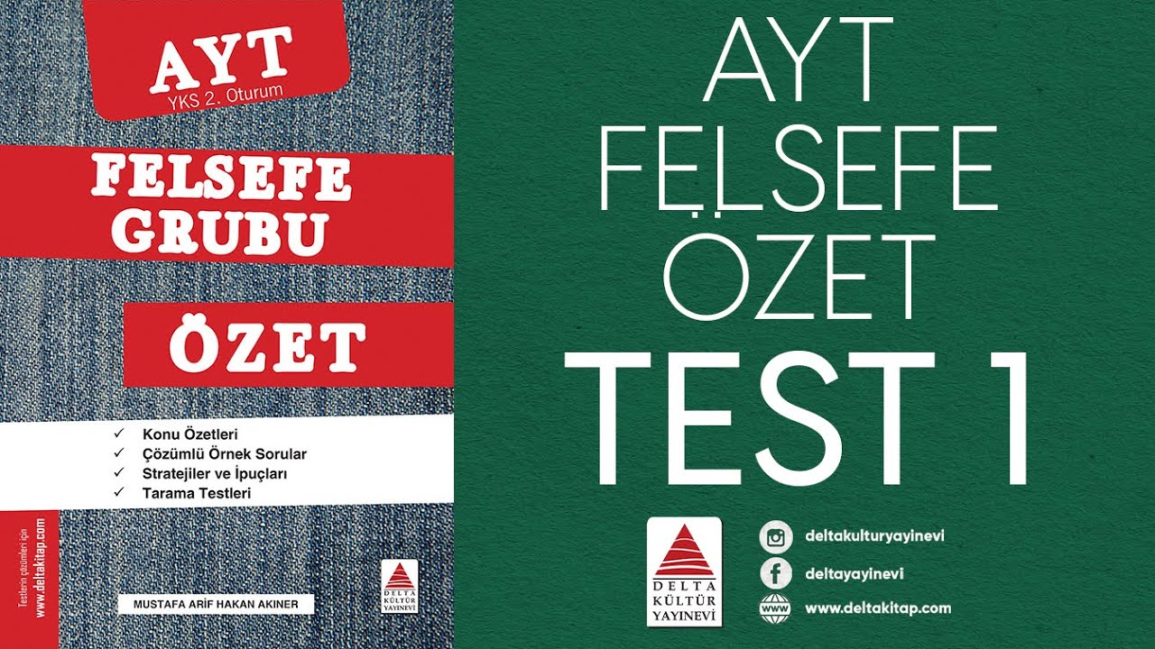 AYT FELSEFE &Ouml;ZET | 