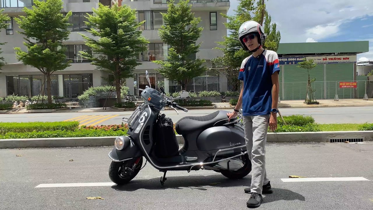 Trải nghiệm Vespa GTV Sei Giorni II HPE 2020 phiên bản giới hạn