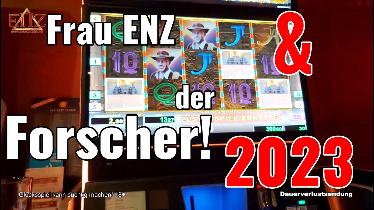 👸Frau ENZ & die🤠Forscher💯 Echte Spielothek 2023 | ENZ Merkur & Novoline