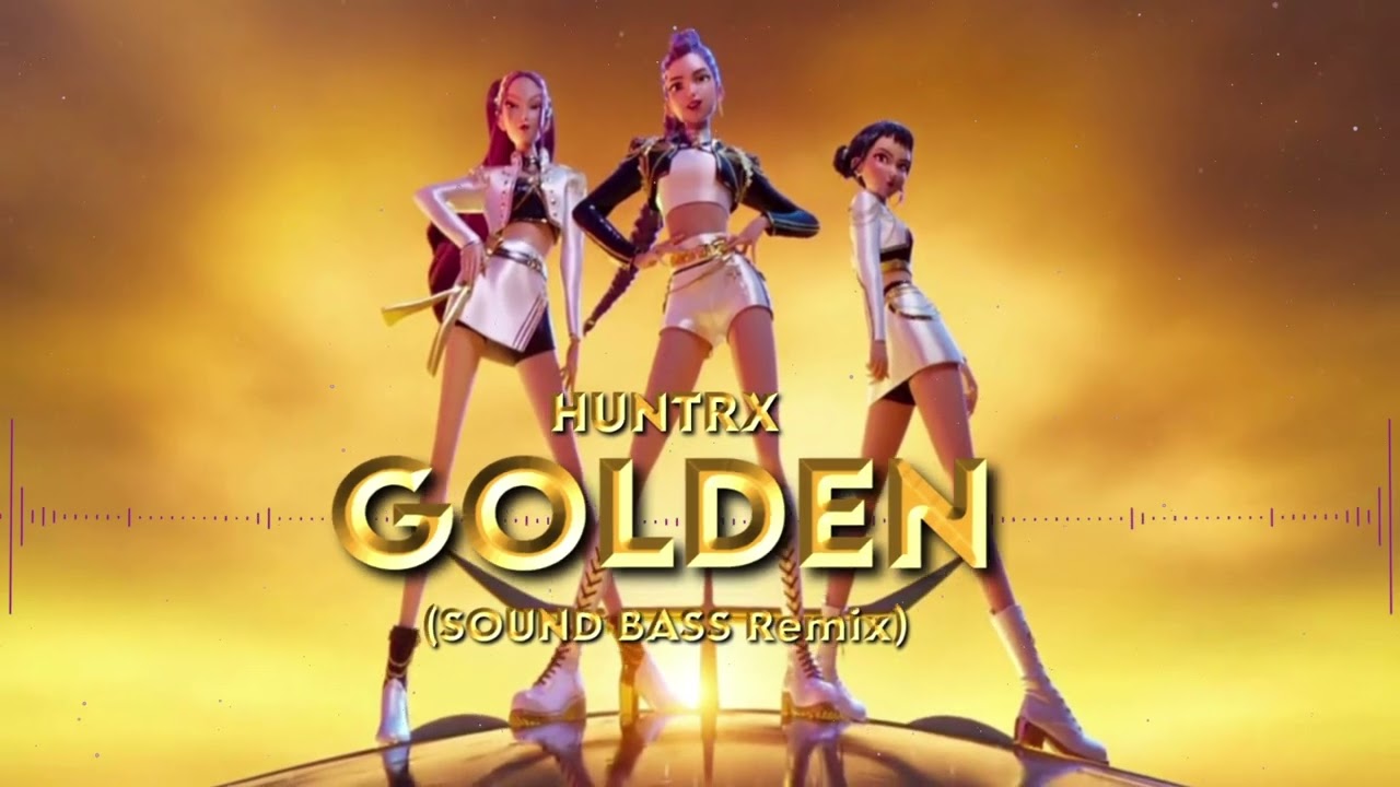 GOLDEN (SOUND BASS Remix) (HUNTR/X) #golden #huntrix #viral