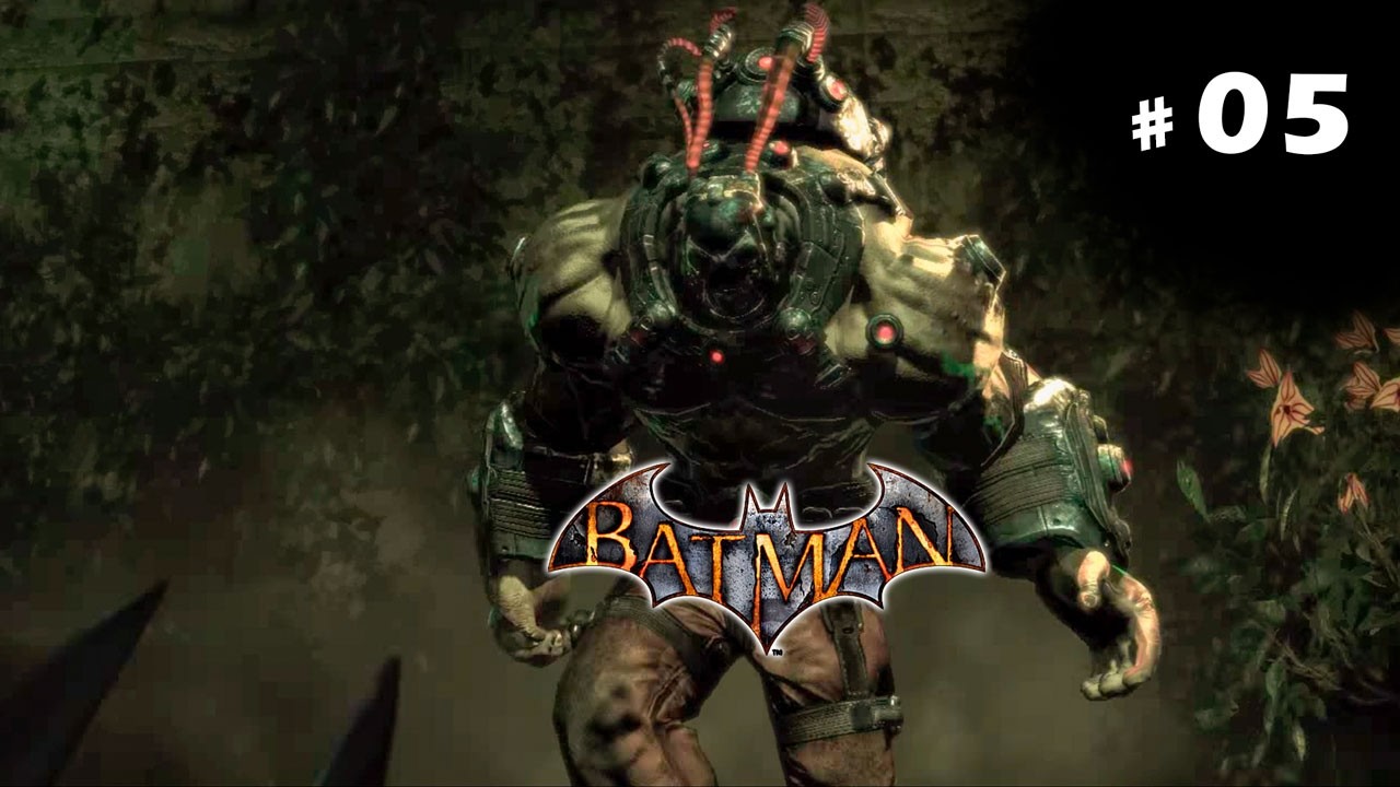 A CULPADA POR DEIXAR BANE UM VILÃO  FORMIDÁVEL E INSANO! - Batman Arkham Asylum -  Parte 05