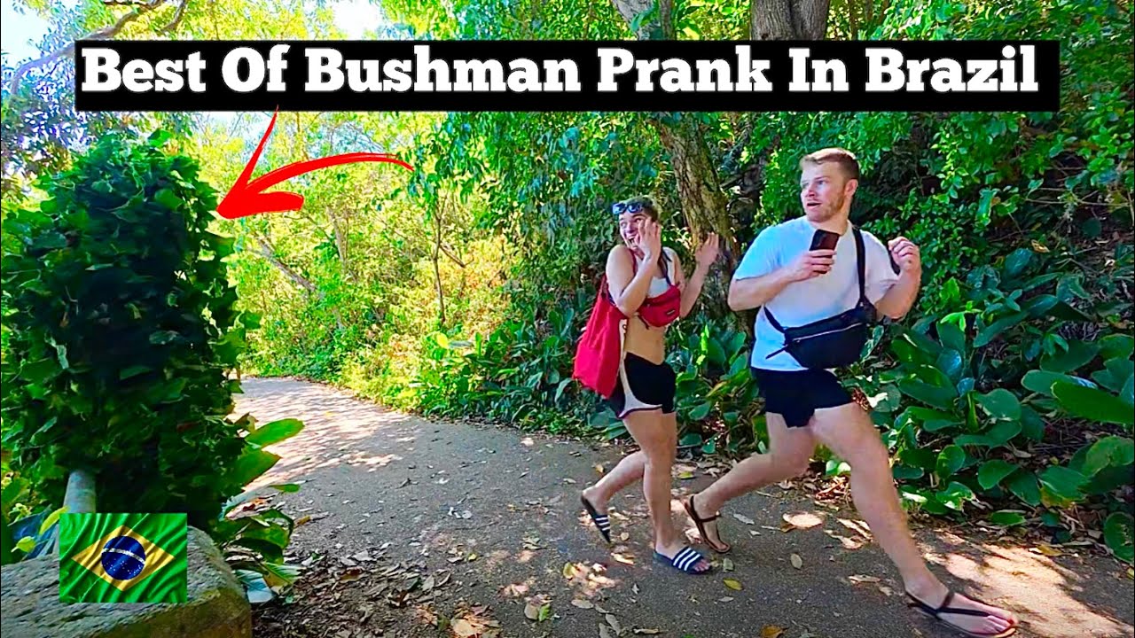 Bushman Prank: Scaring The Brazilians In Rio de Janeiro