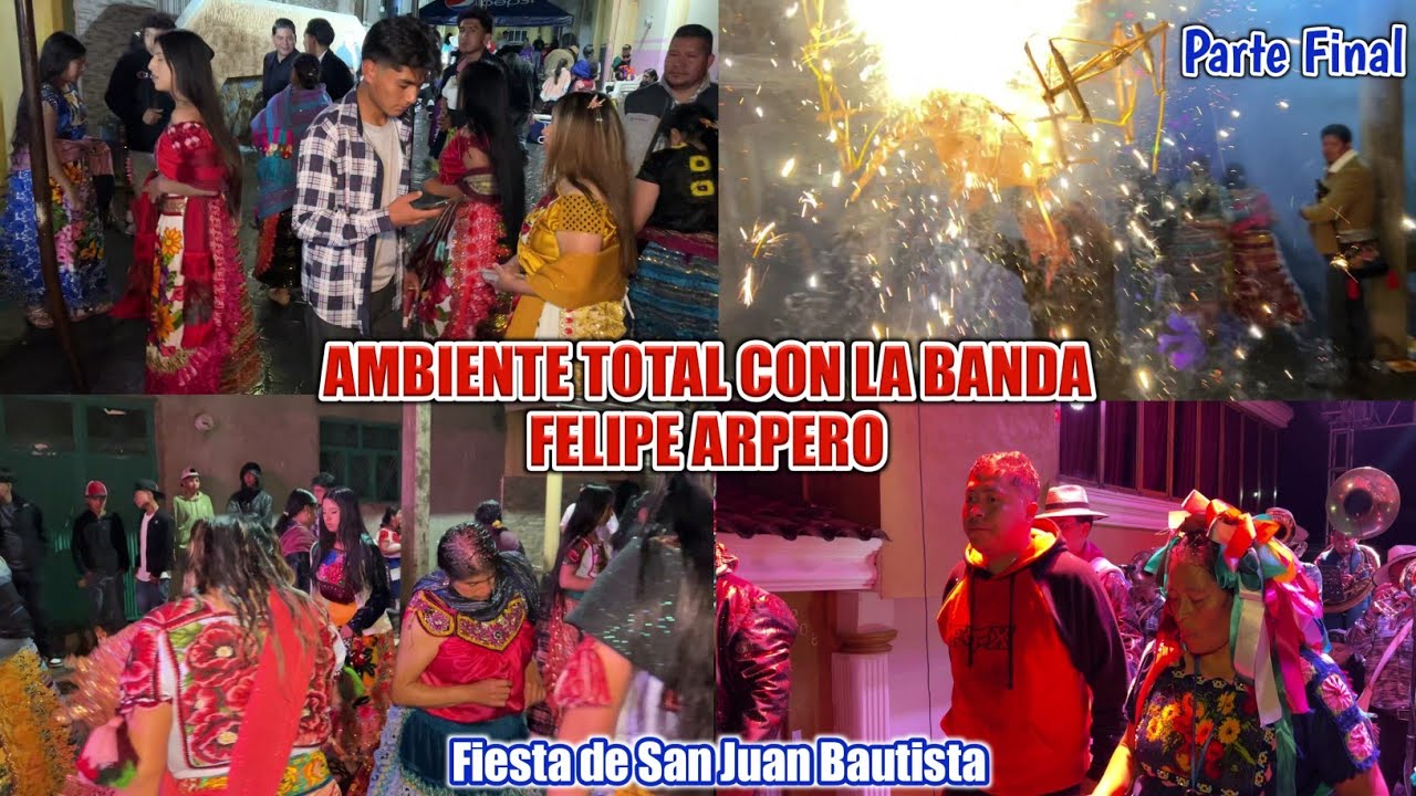 Ambiente Total Con la Banda Felipe Arpero Familia Nuci Estrada Fiesta de San Juan Bautista