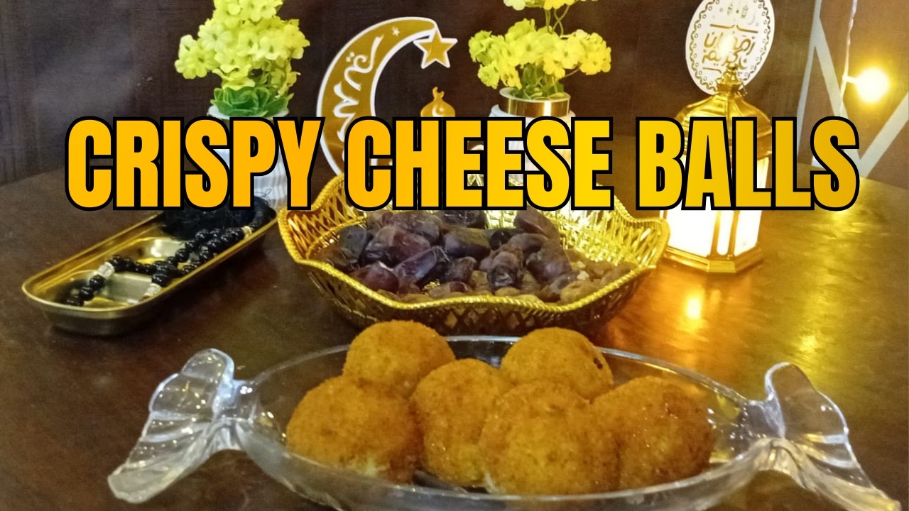 CRISPY CHEESE BALLS | CHEESY SNACK RECIPE #CheeseBalls #CrispySnacks #CheesyGoodness