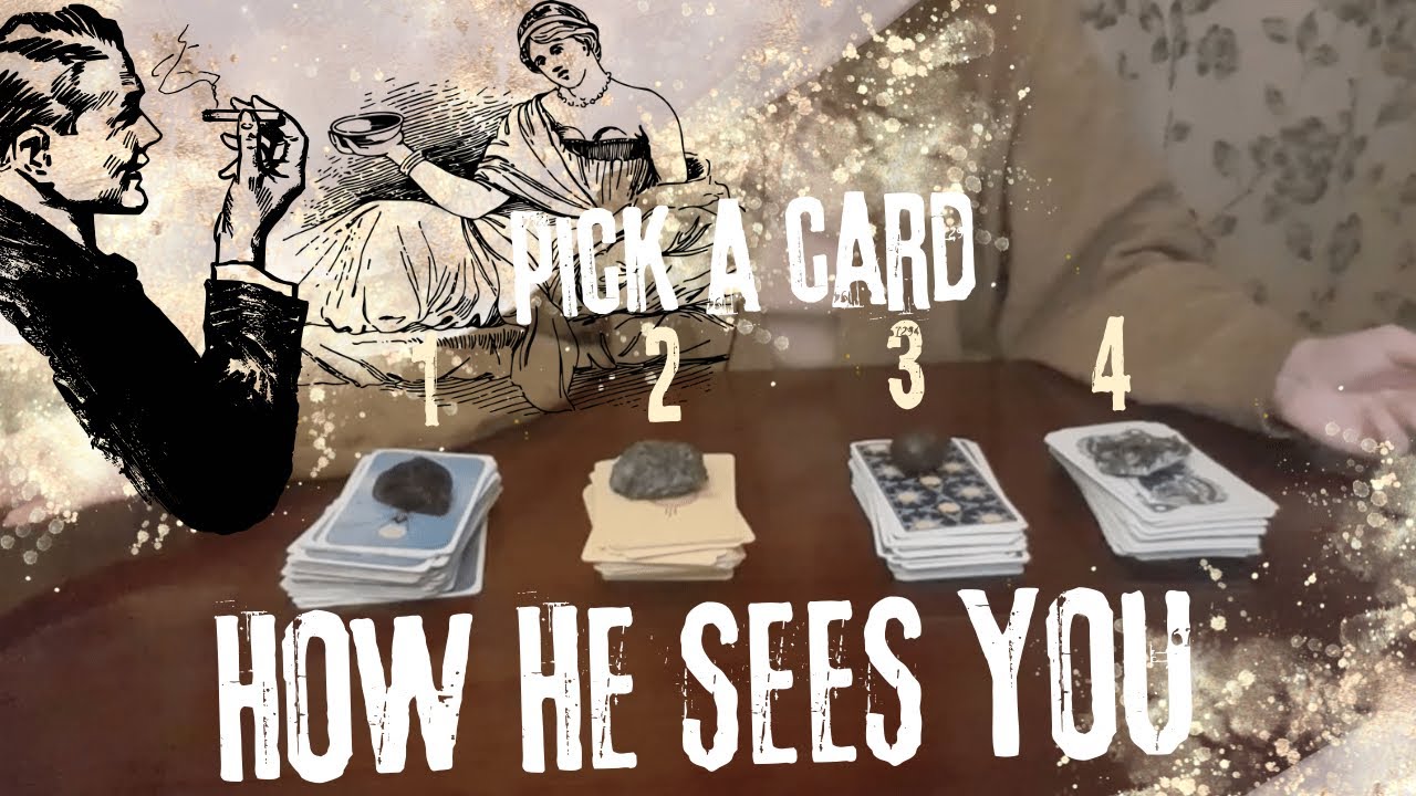 ♢ PICK A CARD ♢ HOW HE SEES YOU (APPEARANCE, PERSONALITY ETC.) - PSYCHIC TAROT READING - TIMELESS