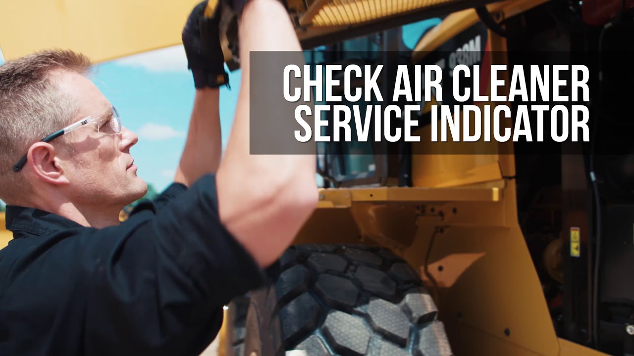 Small Wheel Loader Engine Check