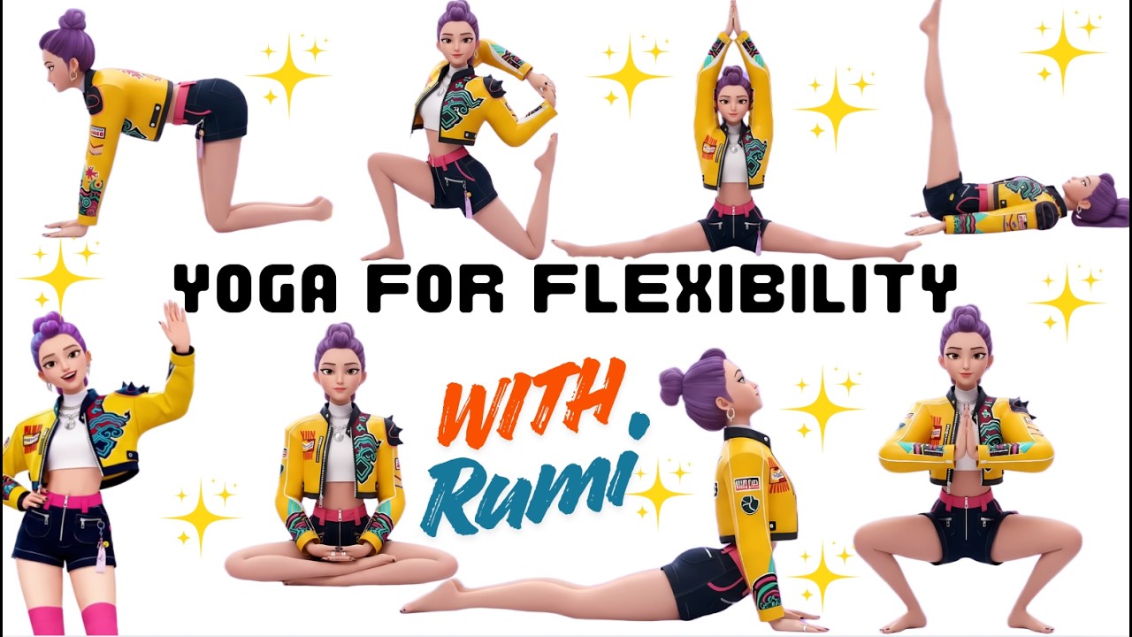 Yoga for Flexibility | Yoga for Kids | Improve Posture | Confidence | Kpop Demon hunters | New Video