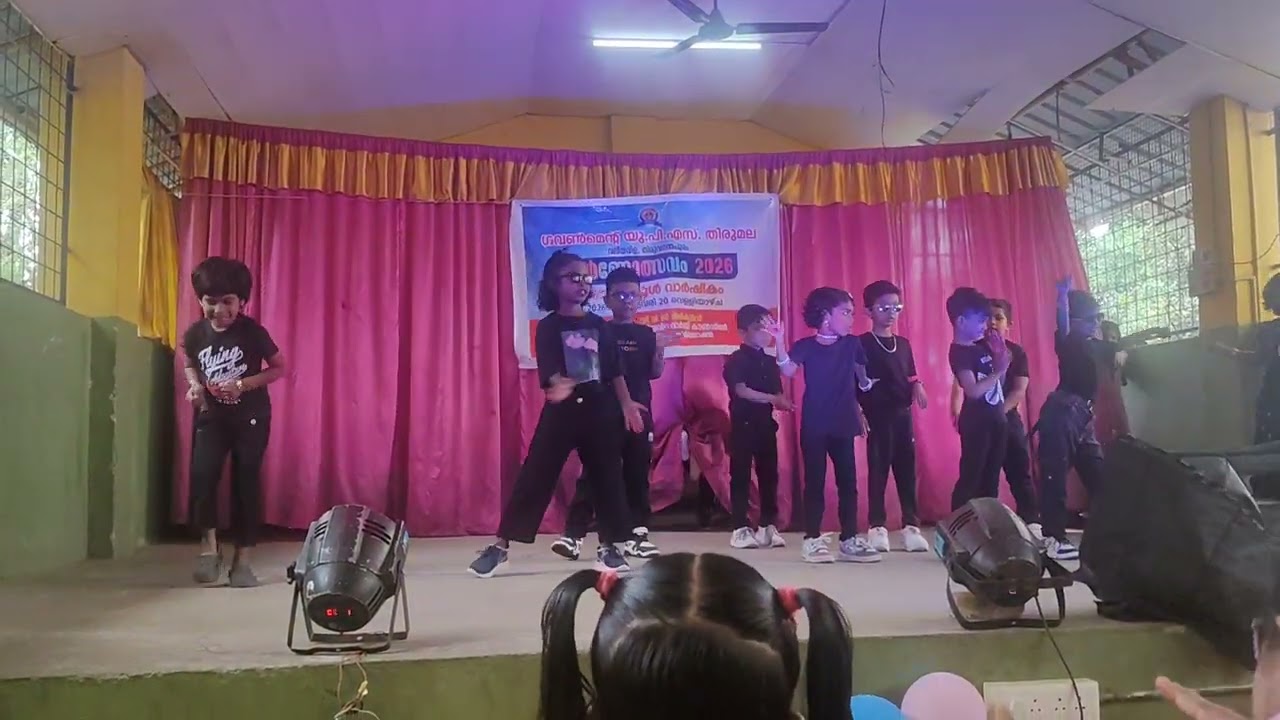 2026 Govt UPS School Annuval Day program 1st  standard ||Guleba song😘😘