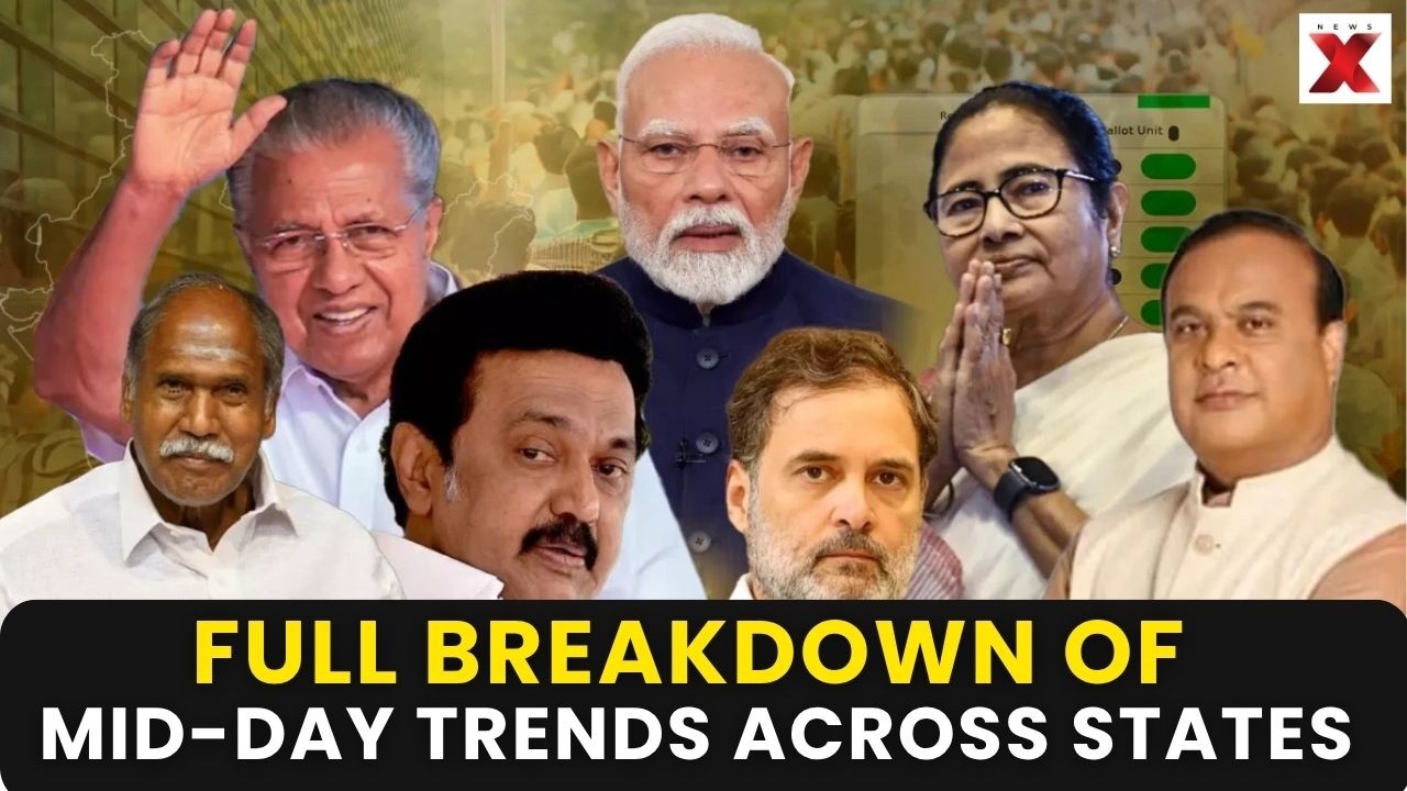 2026 Assembly Elections: BJP's Strong Showing in Assam & West Bengal in Early Trends | NewsX