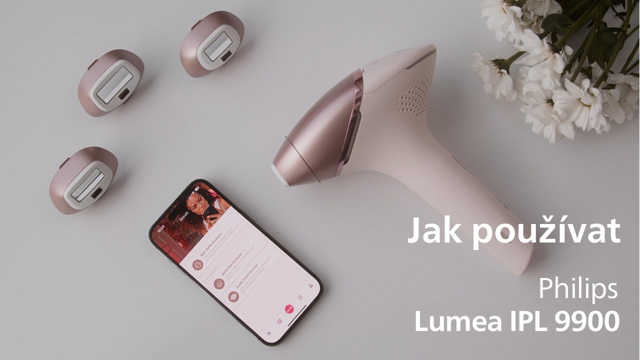 Philips Lumea IPL 9900 | Jak používat Philips Lumea IPL