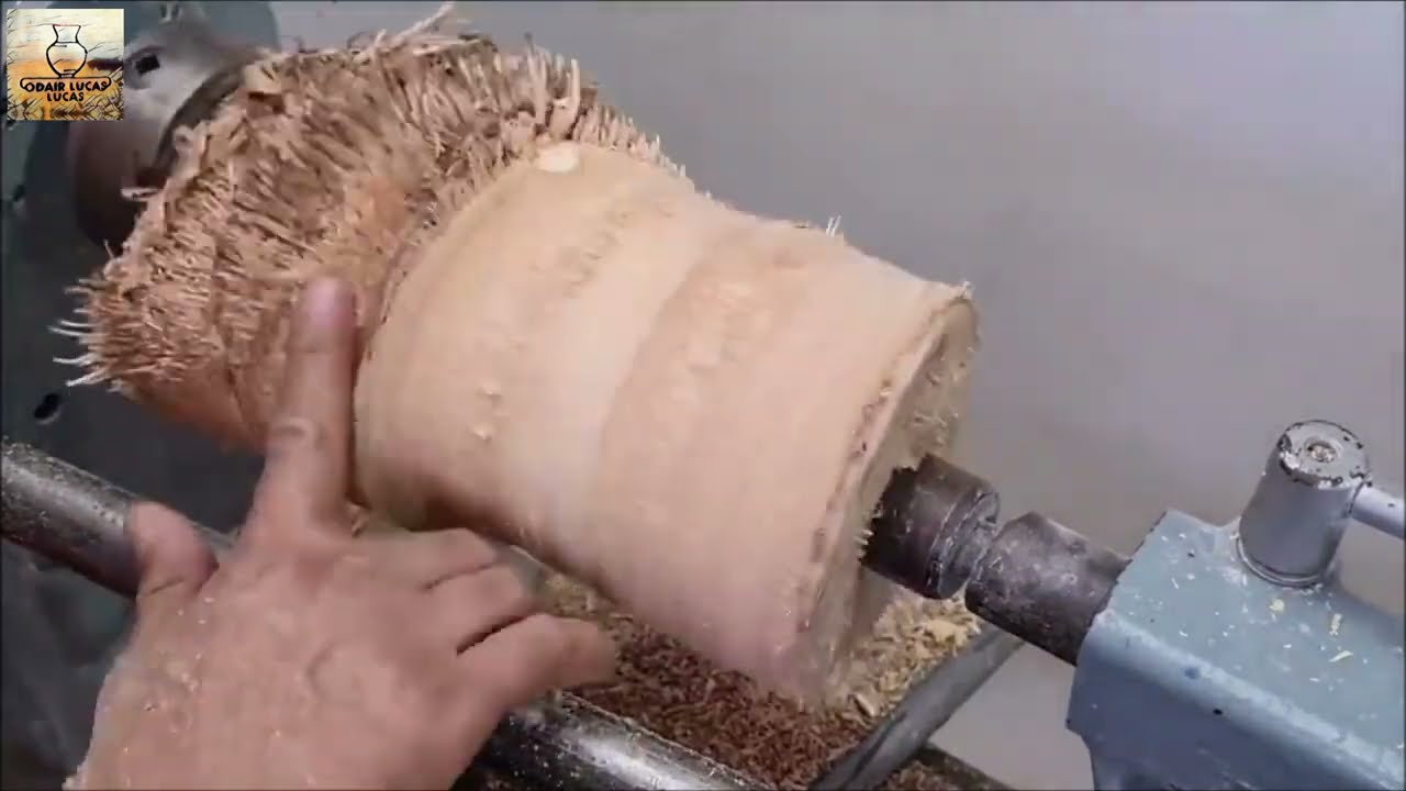 Woodturning - BAMBOO Root // Raiz de BAMBU
