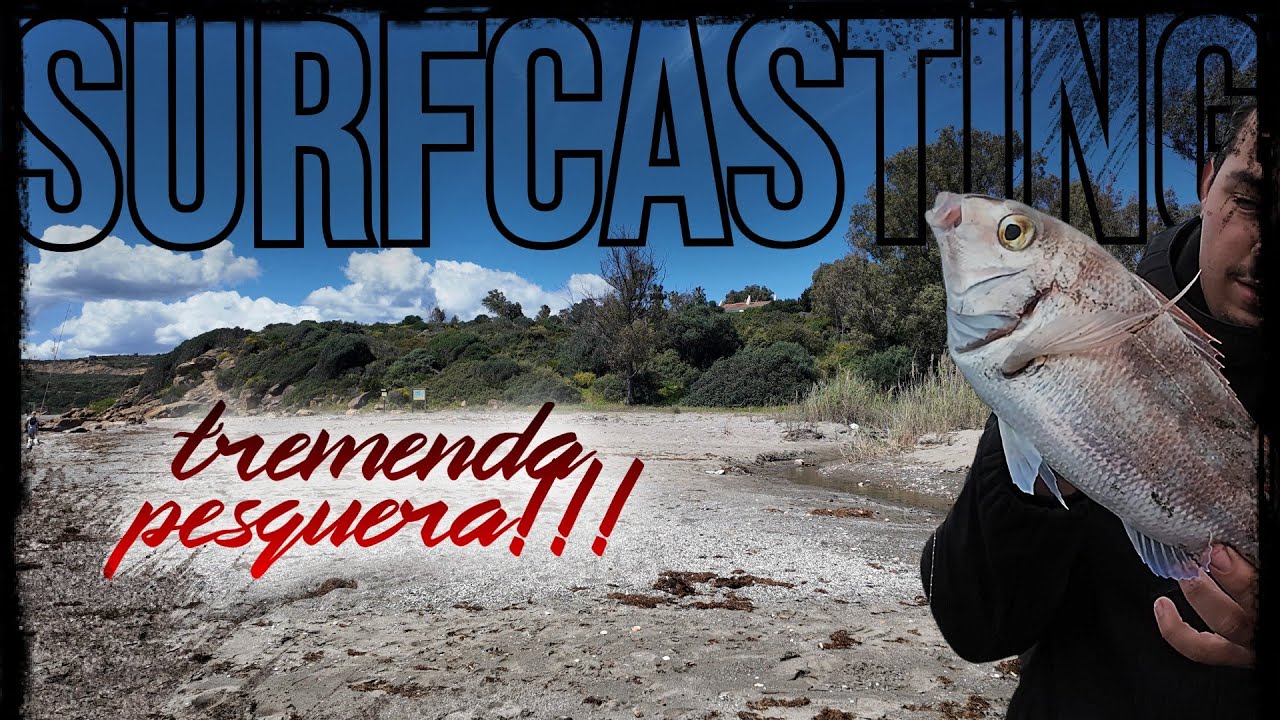 JORNADA SURFCASTING con MUCHA ESCAMA!!!