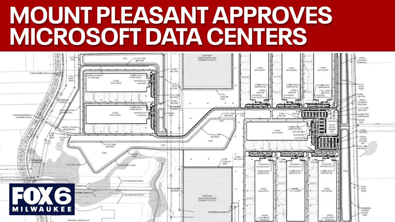 Mount Pleasant approves Microsoft data center expansion plan | FOX6 News Milwaukee