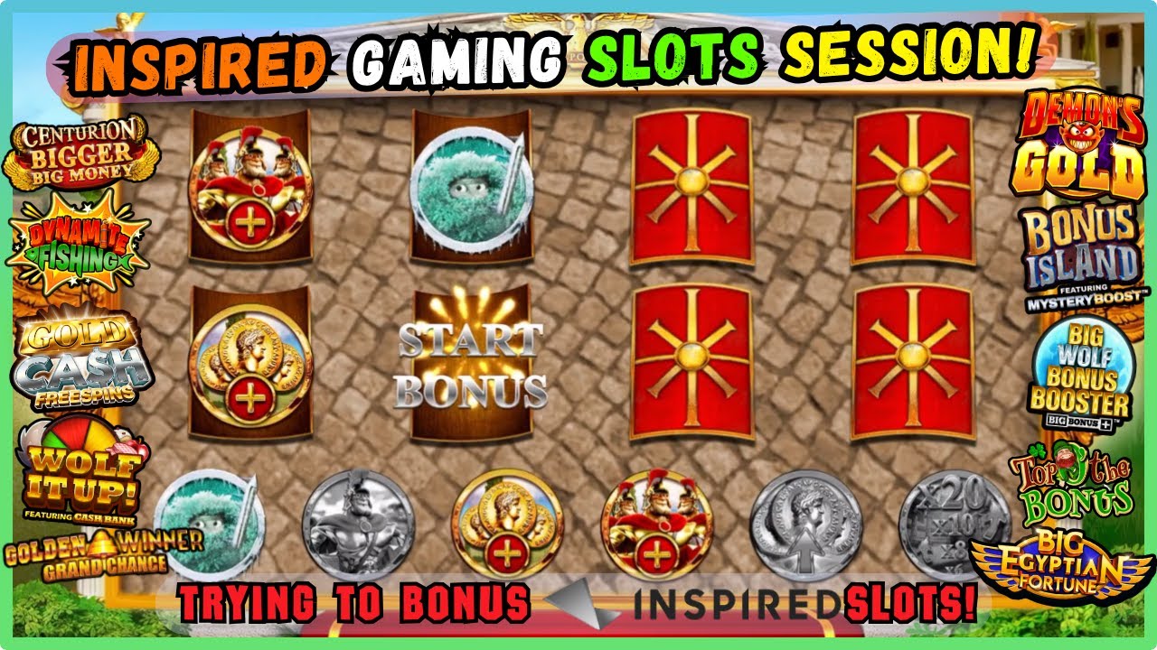 🎰 СЕССИЯ ВДОХНОВЛЕННЫХ ИГРОВЫХ СЛОТОВ! 🎉 Пробуем бонусные игровые слоты Inspired Gaming и играем ...