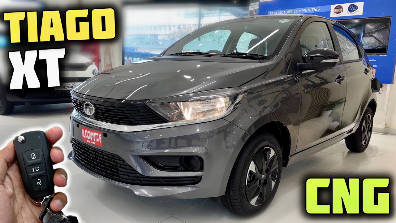 Tata Tiago XT CNG 2025 Model Review ✅ Tata Tiago XT CNG All Details ✅ Tiago CNG 2025