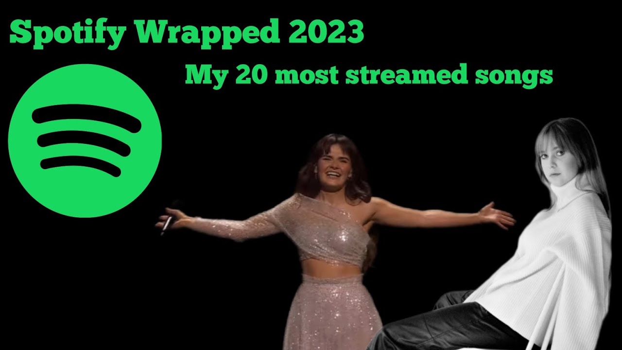 My 20 most streamed songs 2023 | Spotify Wrapped 2023