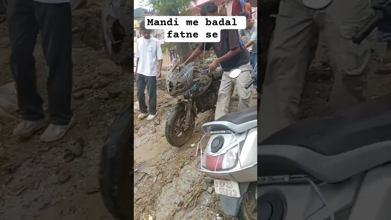Natural disaster wreaked havoc in Himachal | You will find the full video on my channel. #help #see