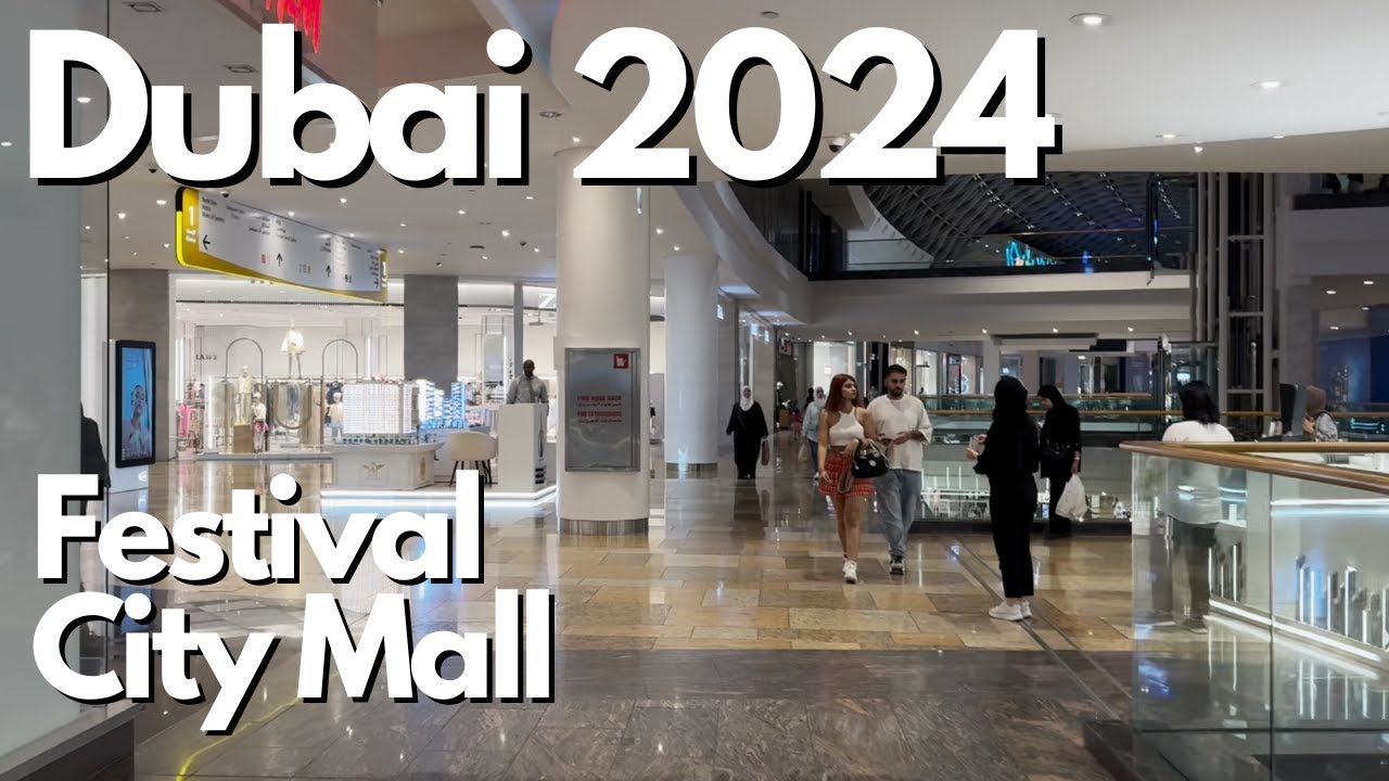 Dubai [4K] Amazing Festival City Mall Walking Tour 🇦🇪