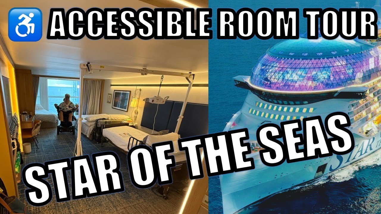 Royal Caribbean Star of the Seas ♿ Accessible Infinite Balcony Tour | Wheelchair Friendly Cabin