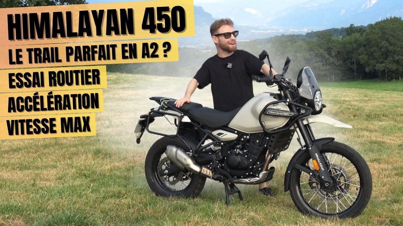 J'achète ma 1ère moto NEUVE !  ROYAL ENFIELD HIMALAYAN 450 - L'essai routier complet !