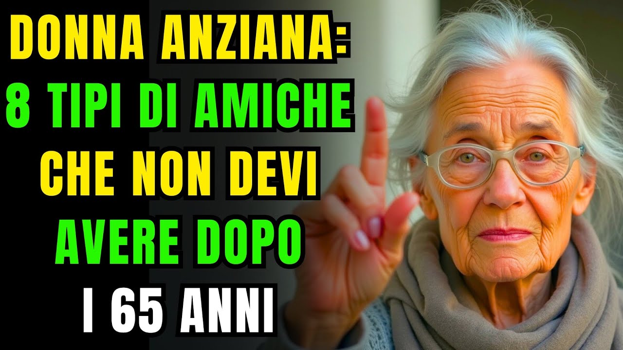8 tipi di amiche che le donne con più di 65 anni devono TAGLIARE immediatamente