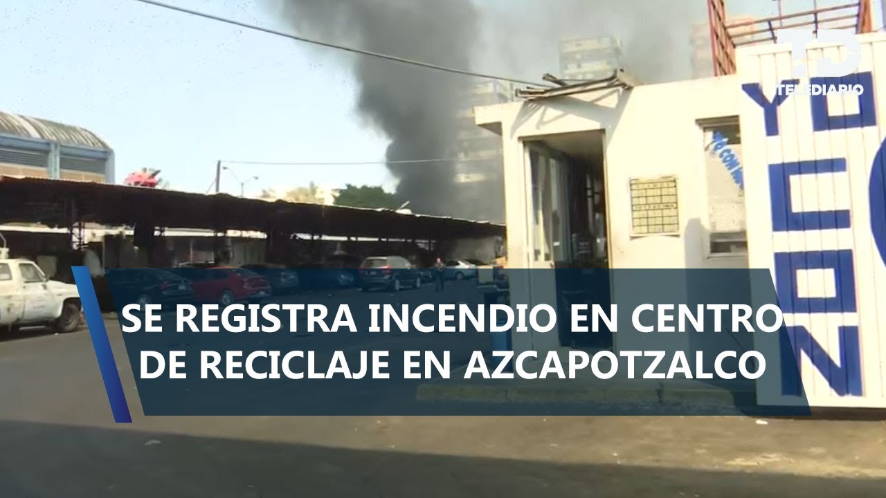 Incendio consume almacén en colonia Del Gas en alcaldía Azcapotzalco