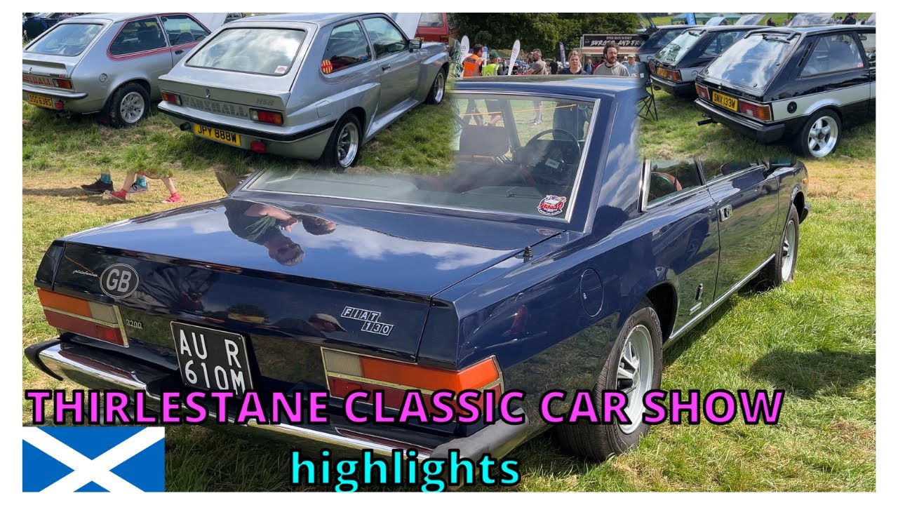 THIRLESTANE CLASSIC CAR SHOW 2024 - SCOTLAND WHAT WERE THE HIGHLIGHTS