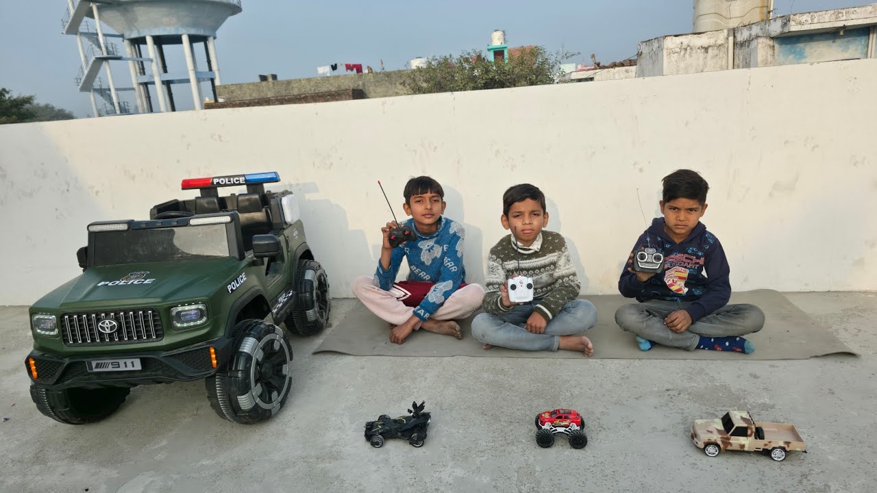 Batman Car vs monster car 🚗 