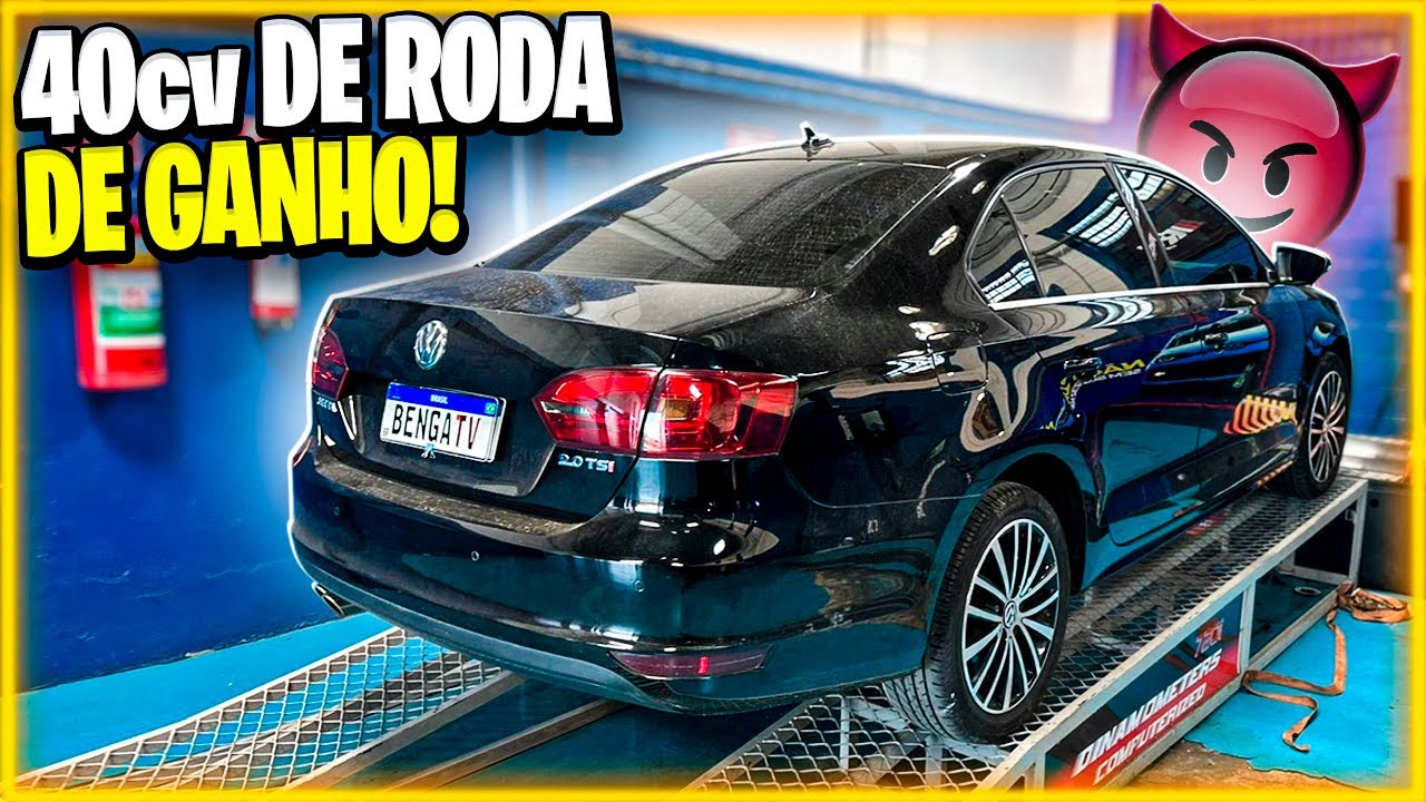 SÓ REMAP NO JETTA TSI 200 CV E NADA MAIS - GRANDE POTENCIAL