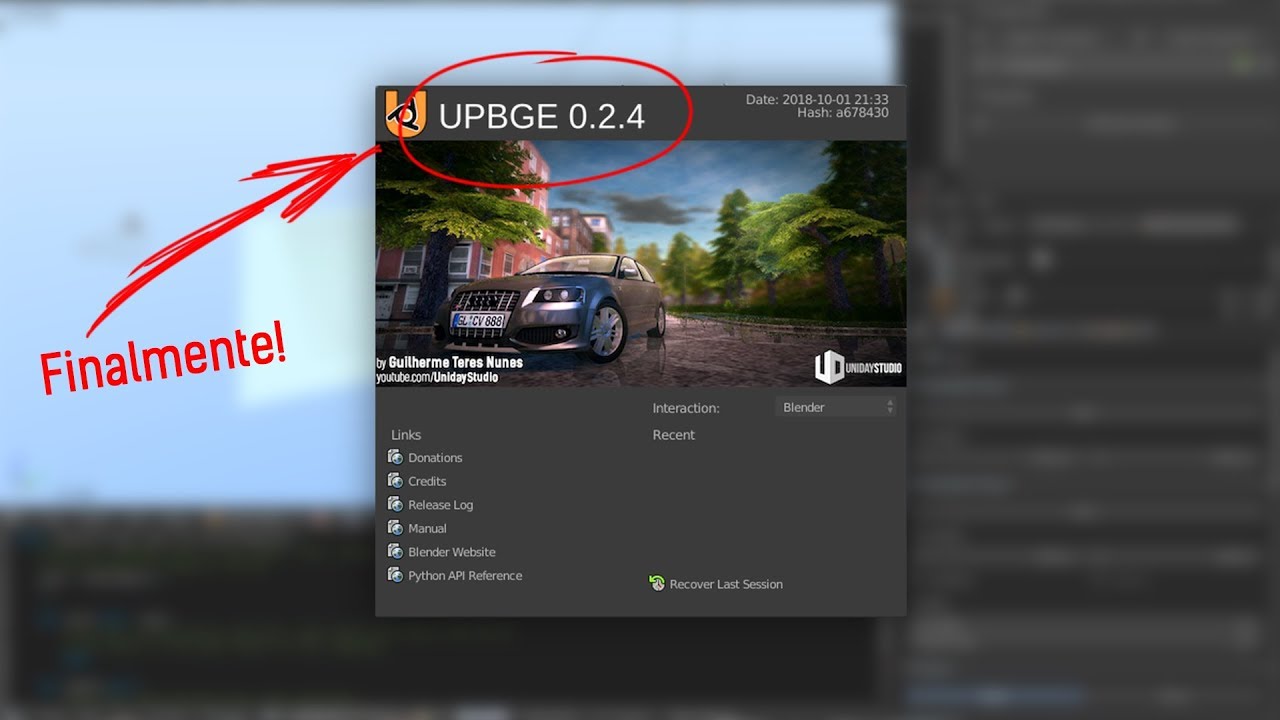 UPBGE 0.2.4 FINALMENTE NO AR! | O que há de novo? (Blender Game Engine)