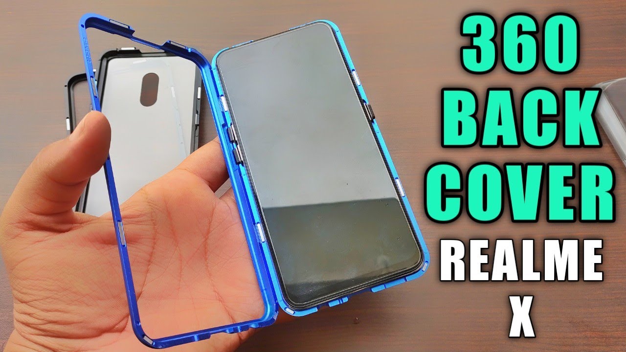 Realme X | ORIGINAL 360 MAGNET GLASS BACK COVER | Realme X 360 METAL GLASS BACK COVERS |Realme INDIA