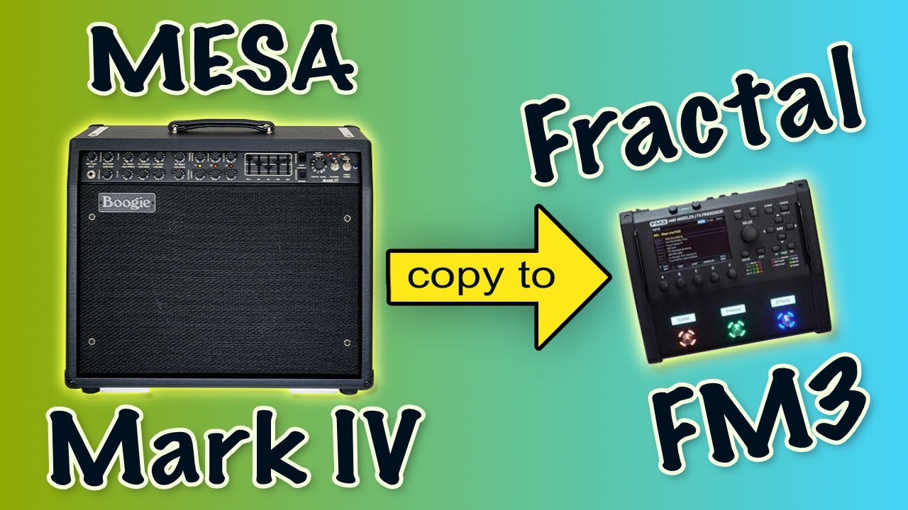 Копируем Mesa Boogie Mark IV на Fractal FM3. (Free Preset)