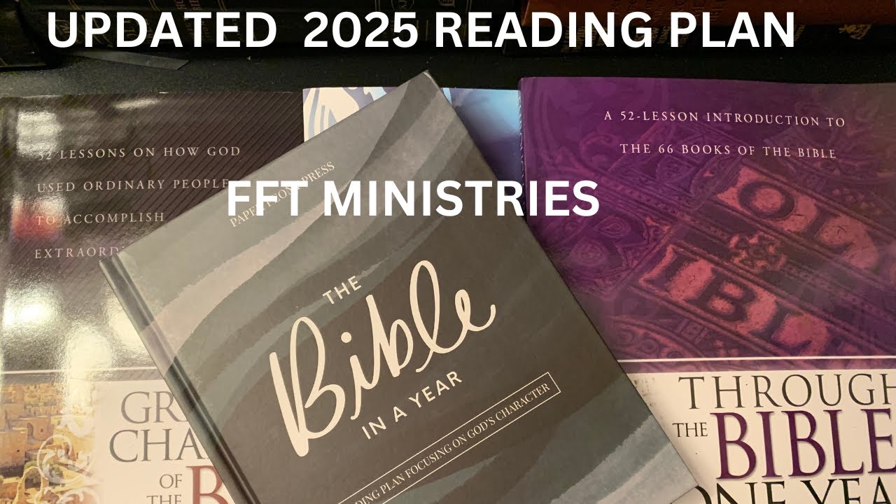 UPDATED 2025 READING PLAN AND OTHER 52 WEEK BIBLE STUDIES NO ONE IS TALKING ABOUT!!!