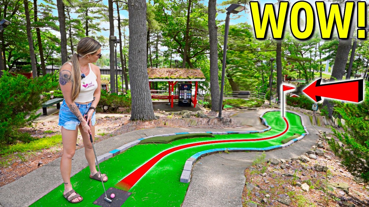 The Timber Falls Mega Mini Golf Tournament! - Crazy Tough Courses in the Woods!
