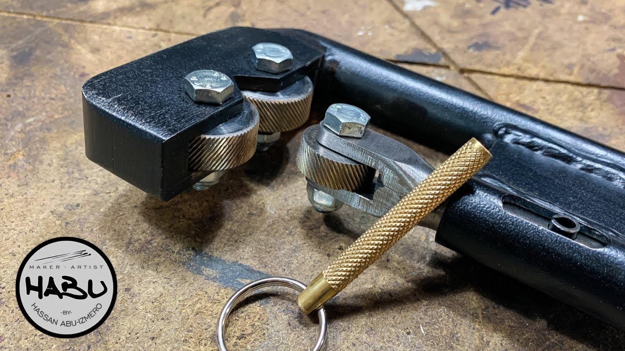 HABU \\ Building A Hand Knurling Tool