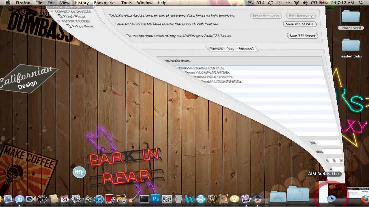 How to restore your iphone 4, 3gs using SHSH files saved in cydia/tiny umbrella, or ishshit