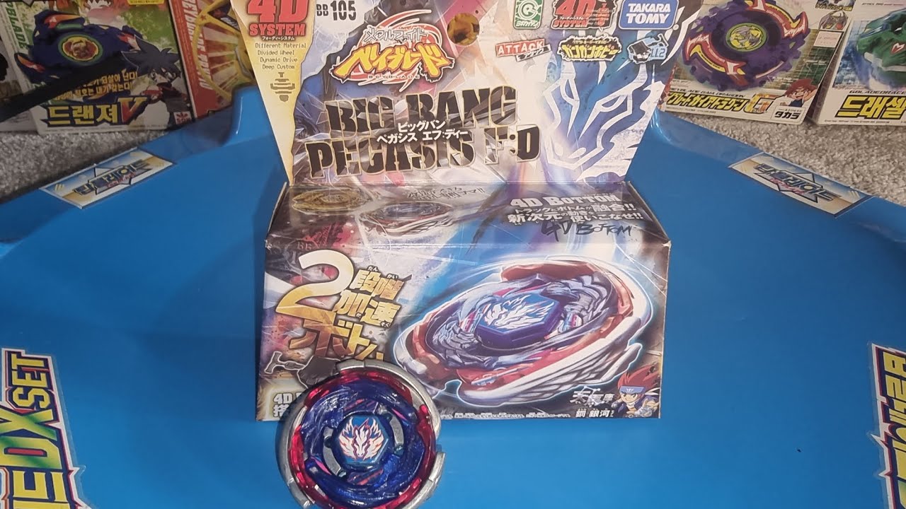 Big Bang (Cosmic) Pegasus F:D Metal Fury Beyblade | UNBOXING and Battle Test!!